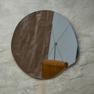 irregular mirror, bathroom mirror, bedroom mirror, design mirror, form mirror, interesting mirror